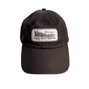 Vintage Budweiser Embroidered Clydesdales Baseball Hat Cotton Ball Cap